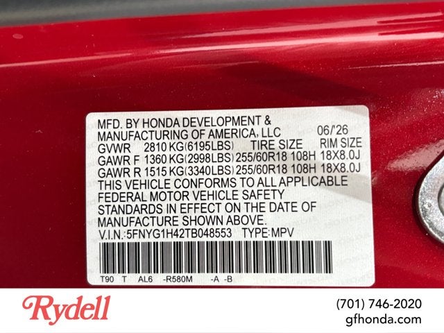 2026 Honda Pilot EX-L