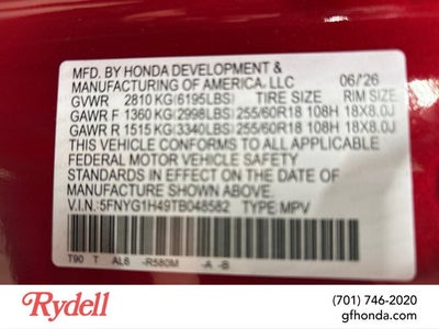 2026 Honda Pilot EX-L