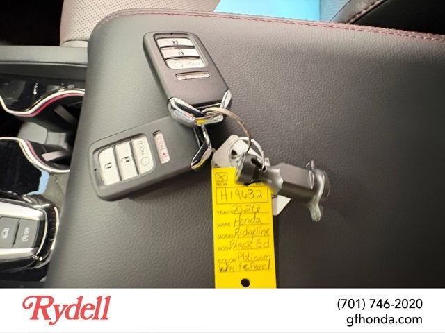 2026 Honda Ridgeline Black Edition