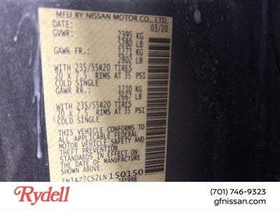 2020 Nissan Murano SL