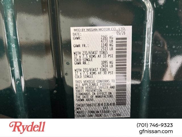 2026 Nissan Rogue Rock Creek