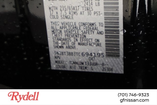 2026 Nissan Rogue Rock Creek