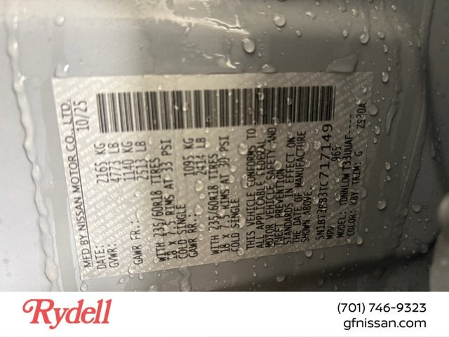 2026 Nissan Rogue SV