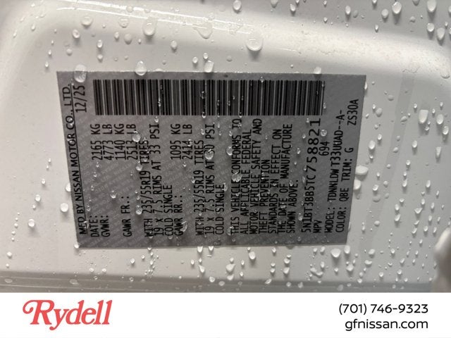 2026 Nissan Rogue Dark Armor