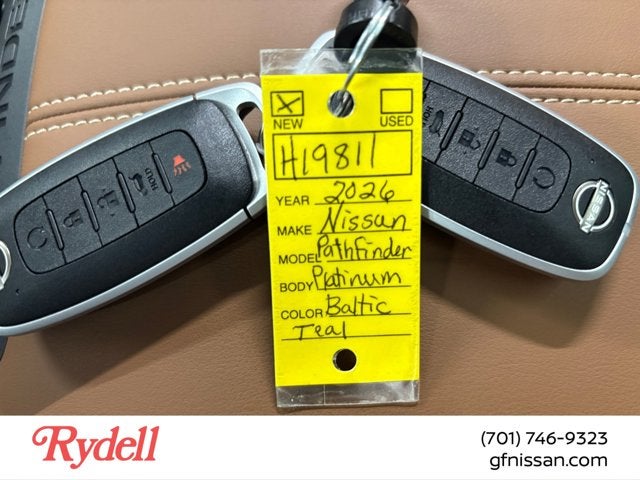 2026 Nissan Pathfinder Platinum