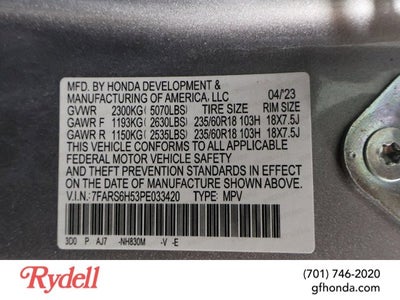 2023 Honda CR-V Hybrid Sport