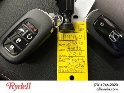 2026 Honda CR-V Hybrid Sport-L