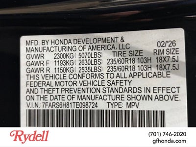 2026 Honda CR-V Hybrid Sport-L