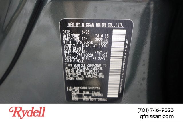 2026 Nissan Armada SL