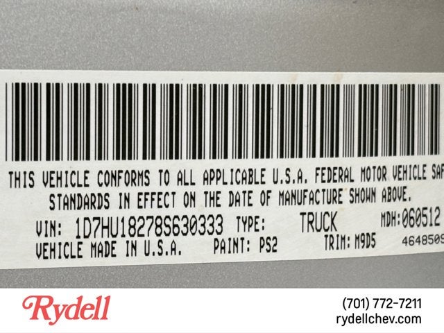 2008 Dodge Ram 1500 SLT