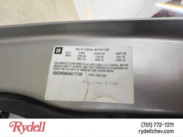 2004 Buick Park Avenue base