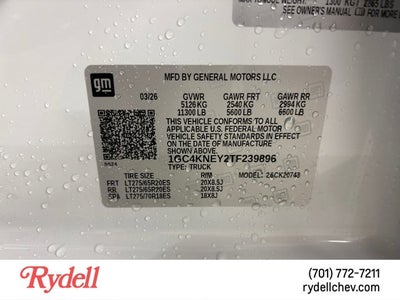 2026 Chevrolet Silverado 2500HD LT