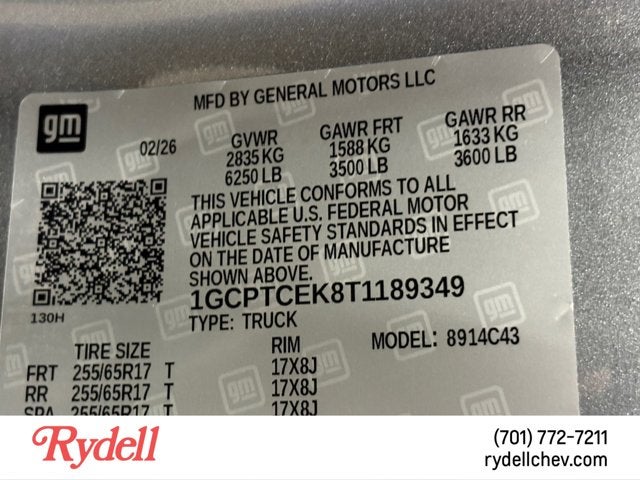 2026 Chevrolet Colorado 4WD LT