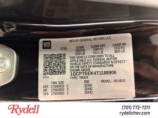 2026 Chevrolet Colorado 4WD Trail Boss