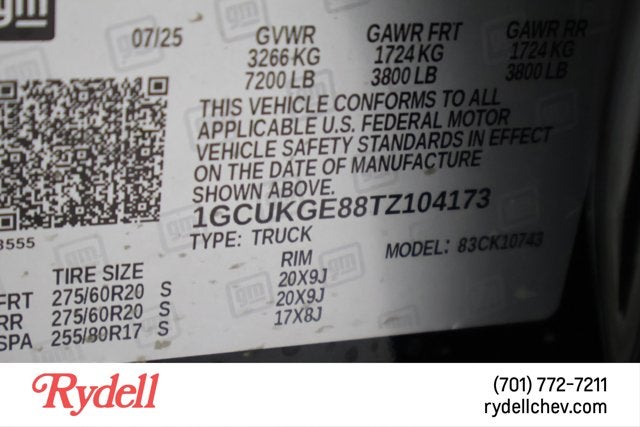 2026 Chevrolet Silverado 1500 LTZ