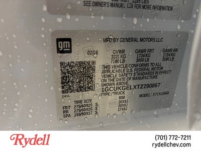 2026 Chevrolet Silverado 1500 LTZ