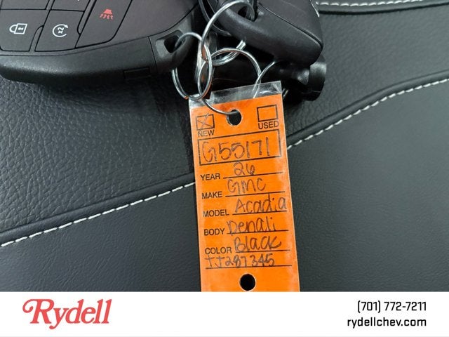 2026 GMC Acadia AWD Denali