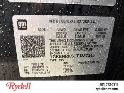 2026 GMC Acadia AWD Denali
