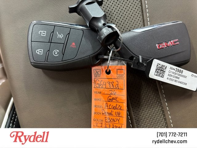 2026 GMC Acadia AWD Denali Ultimate