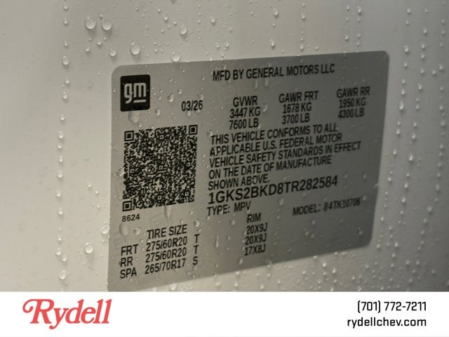 2026 GMC Yukon Elevation