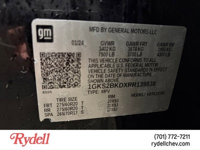 2024 GMC Yukon SLT