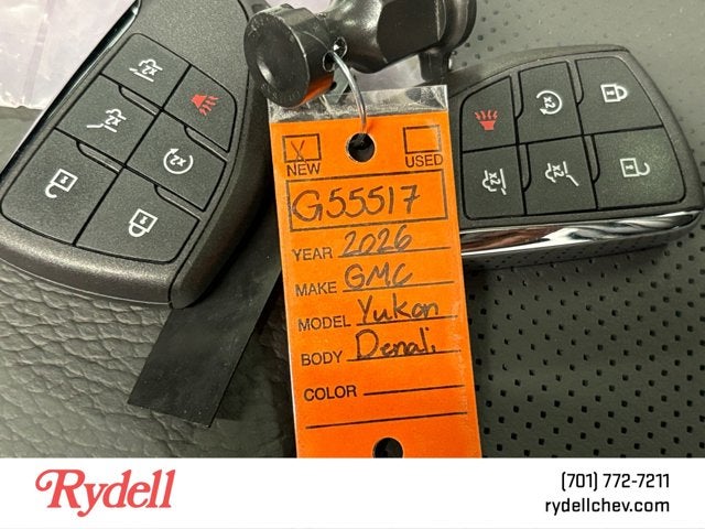 2026 GMC Yukon Denali