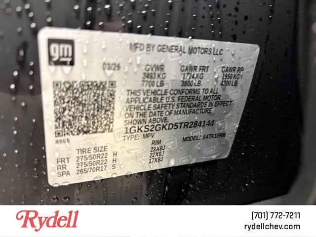 2026 GMC Yukon XL Elevation