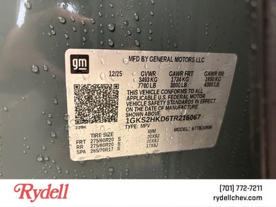 2026 GMC Yukon XL AT4