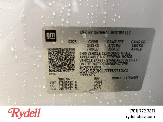 2026 GMC Yukon XL Denali