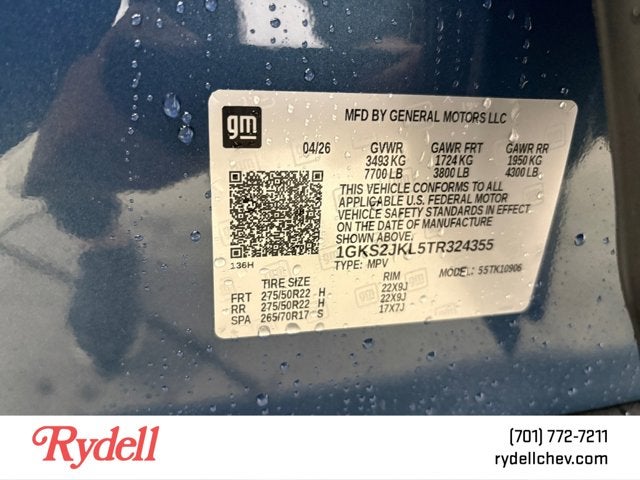 2026 GMC Yukon XL Denali