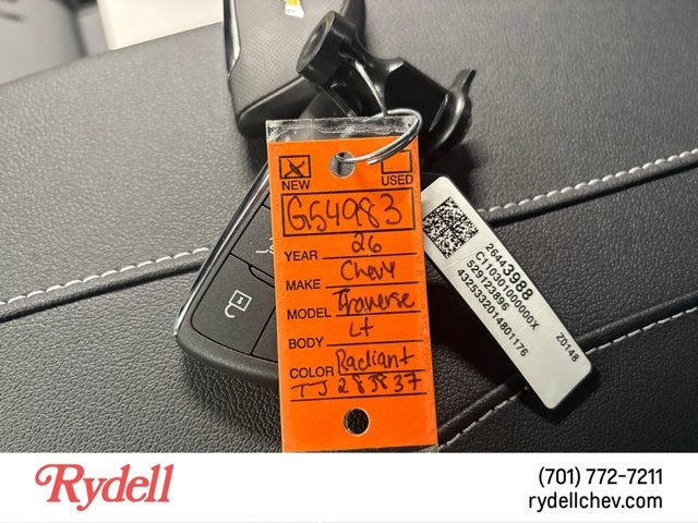 2026 Chevrolet Traverse AWD LT