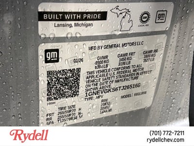 2026 Chevrolet Traverse AWD LT