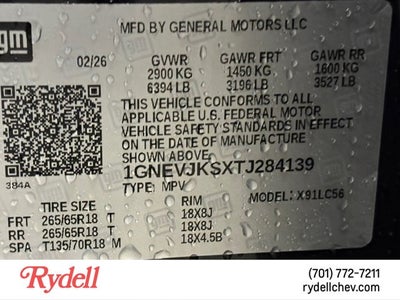 2026 Chevrolet Traverse AWD Z71