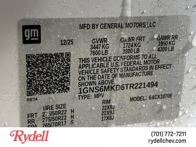 2026 Chevrolet Tahoe LS