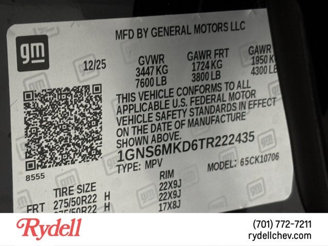 2026 Chevrolet Tahoe LS