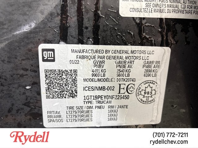 2022 GMC Sierra 2500HD AT4