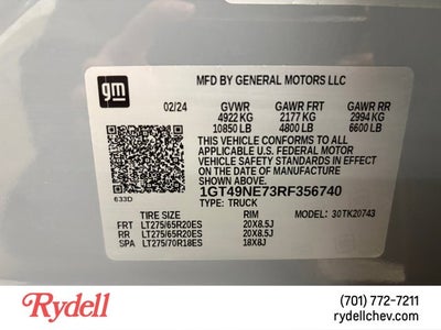 2024 GMC Sierra 2500HD SLT