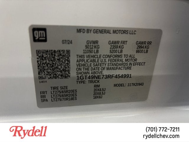 2024 GMC Sierra 2500HD SLT