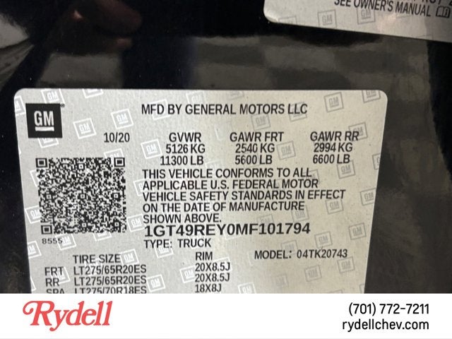 2021 GMC Sierra 2500HD Denali