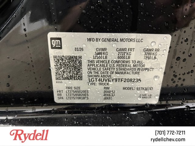 2026 GMC Sierra 3500HD AT4