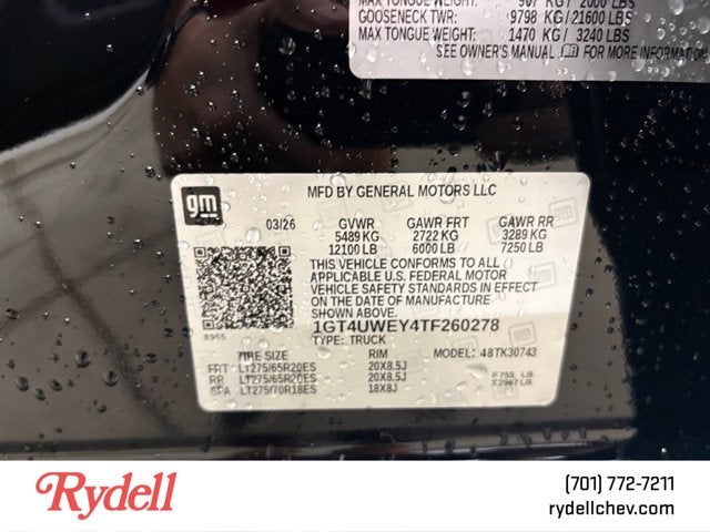 2026 GMC Sierra 3500HD Denali