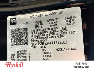 2026 GMC Canyon 4WD Elevation