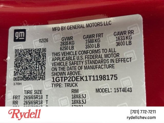 2026 GMC Canyon 4WD AT4