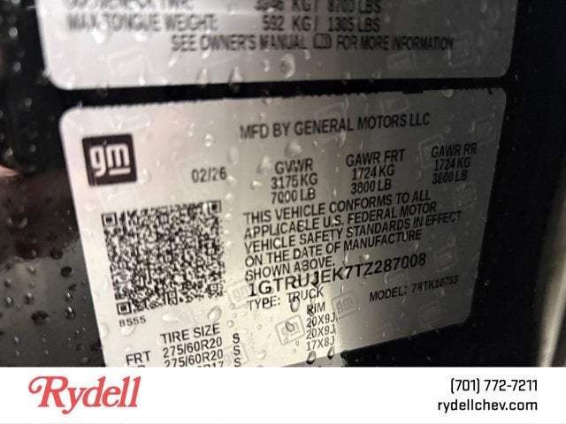 2026 GMC Sierra 1500 Elevation