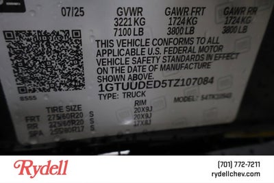 2026 GMC Sierra 1500 SLT