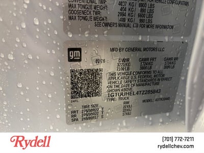 2026 GMC Sierra 1500 Denali Ultimate