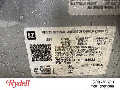 2026 Chevrolet Silverado 1500 RST