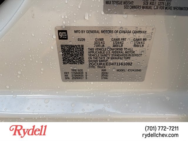 2026 Chevrolet Silverado 1500 RST