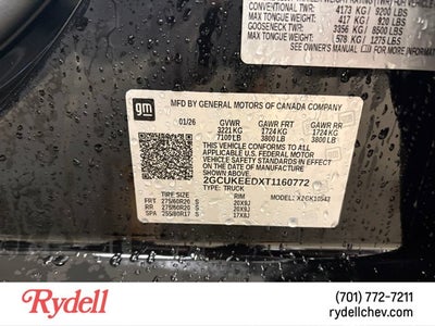 2026 Chevrolet Silverado 1500 RST