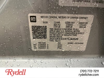 2026 Chevrolet Silverado 1500 RST